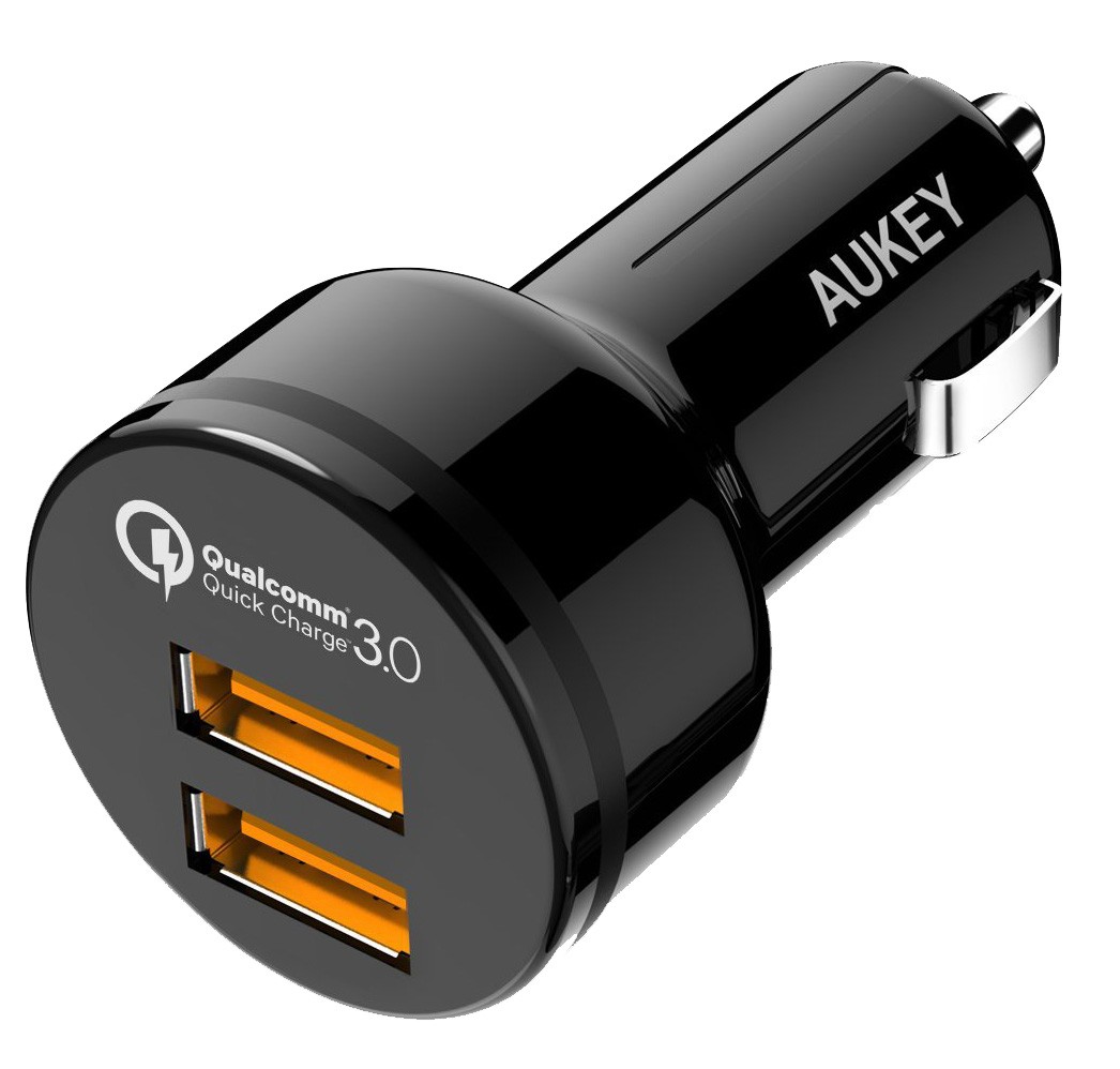 AUKEY  CC-T8 ultra-fast car charger 2xUSB