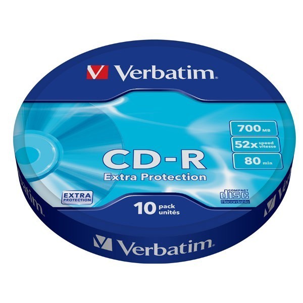 Verbatim CD-R 52x 700MB 10P SP