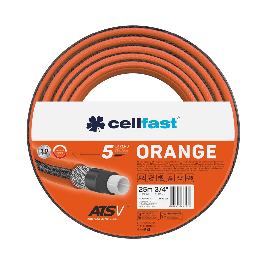 CELLFAST 3/4" 25 m garden hose