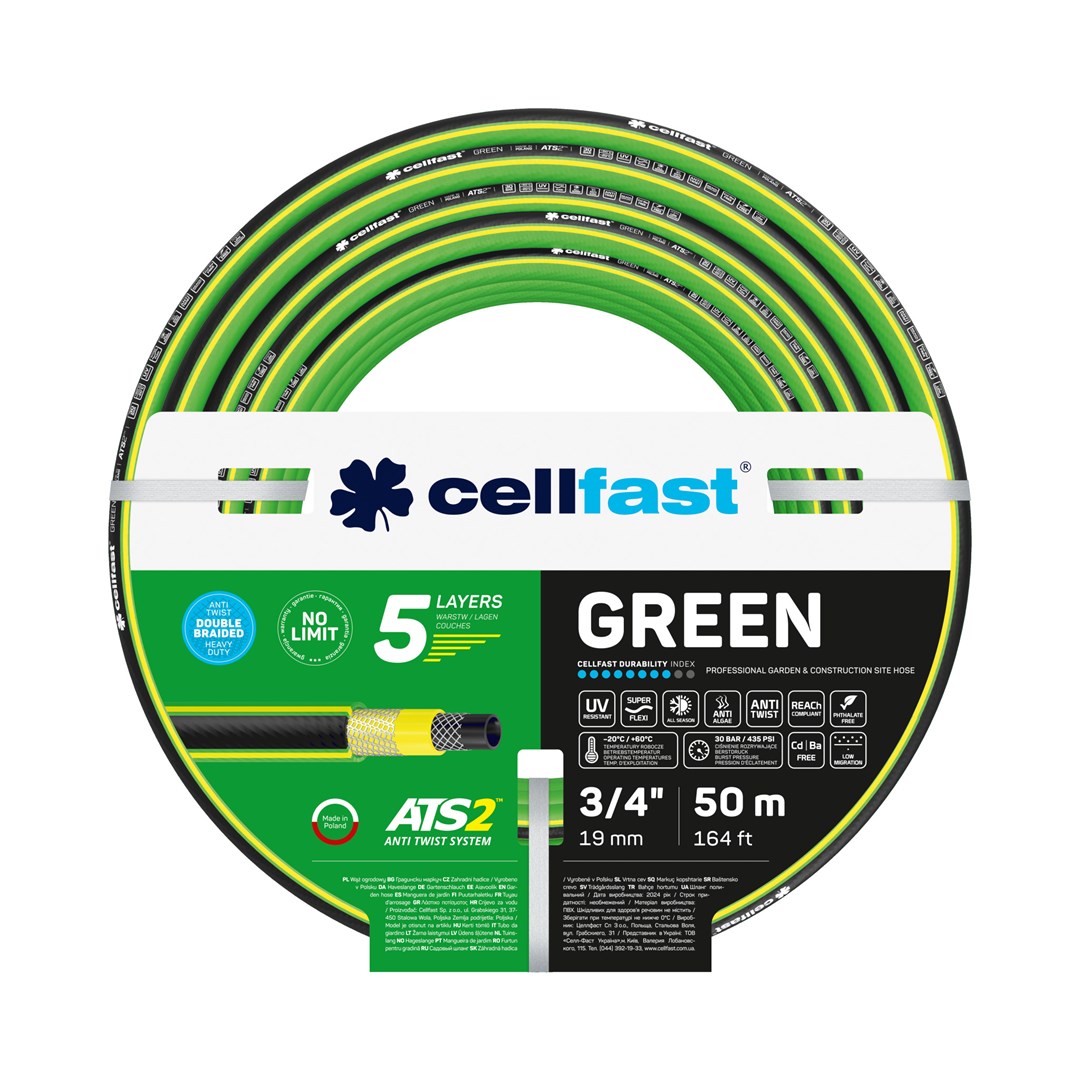 CELLFAST  GREEN garden hose 50 m