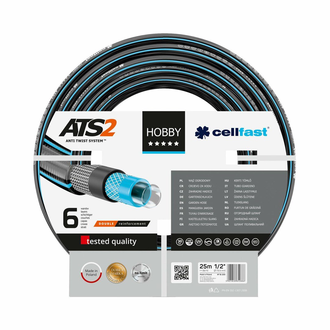 CELLFAST WĄŻ OGRODNICZY HOBBY ATS 1"