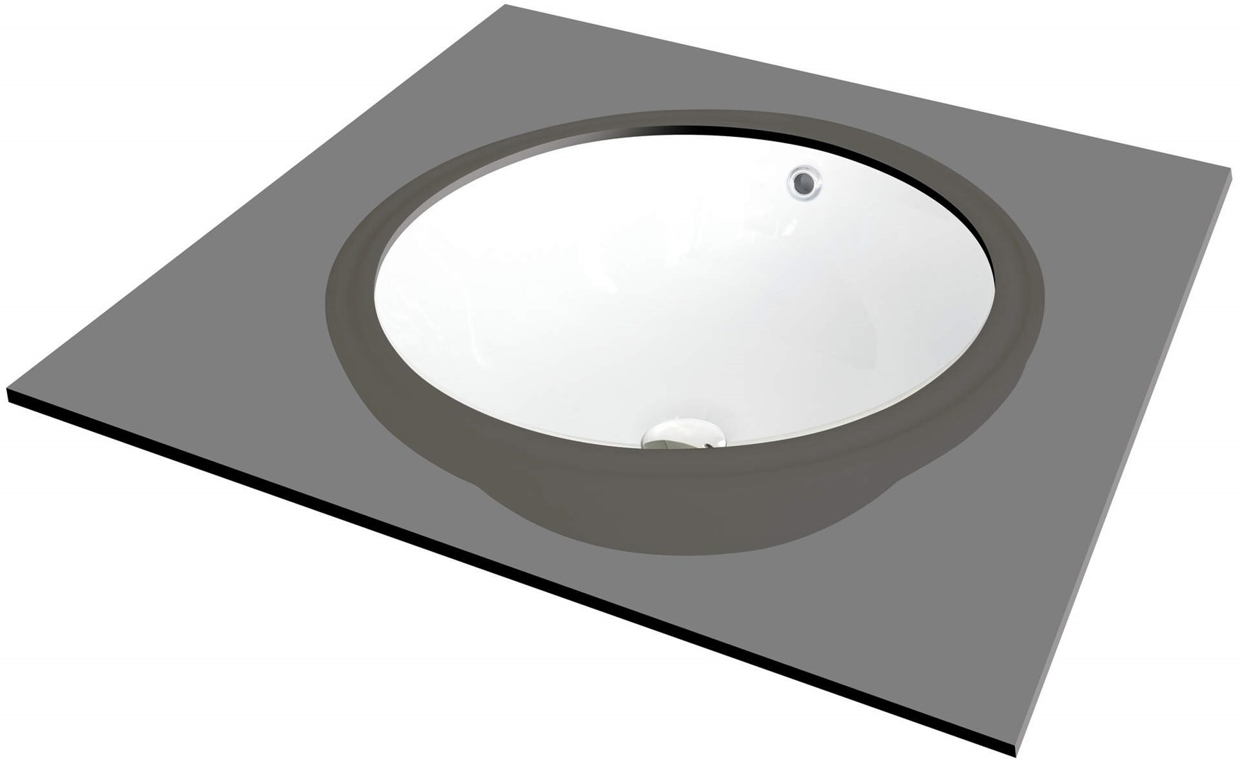 Deante Ceramic undercounter washbasin | CGA_6U3U