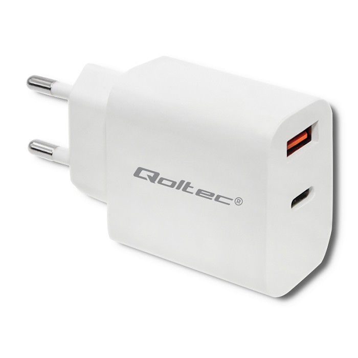 Qoltec  Charger 18W 5-12V, 1.5-3A