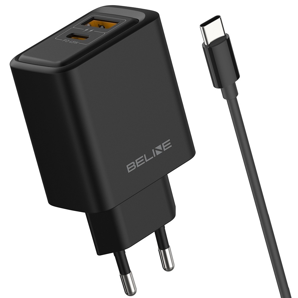 Beline  Charger 45W USB-A/USB-C GaN PD