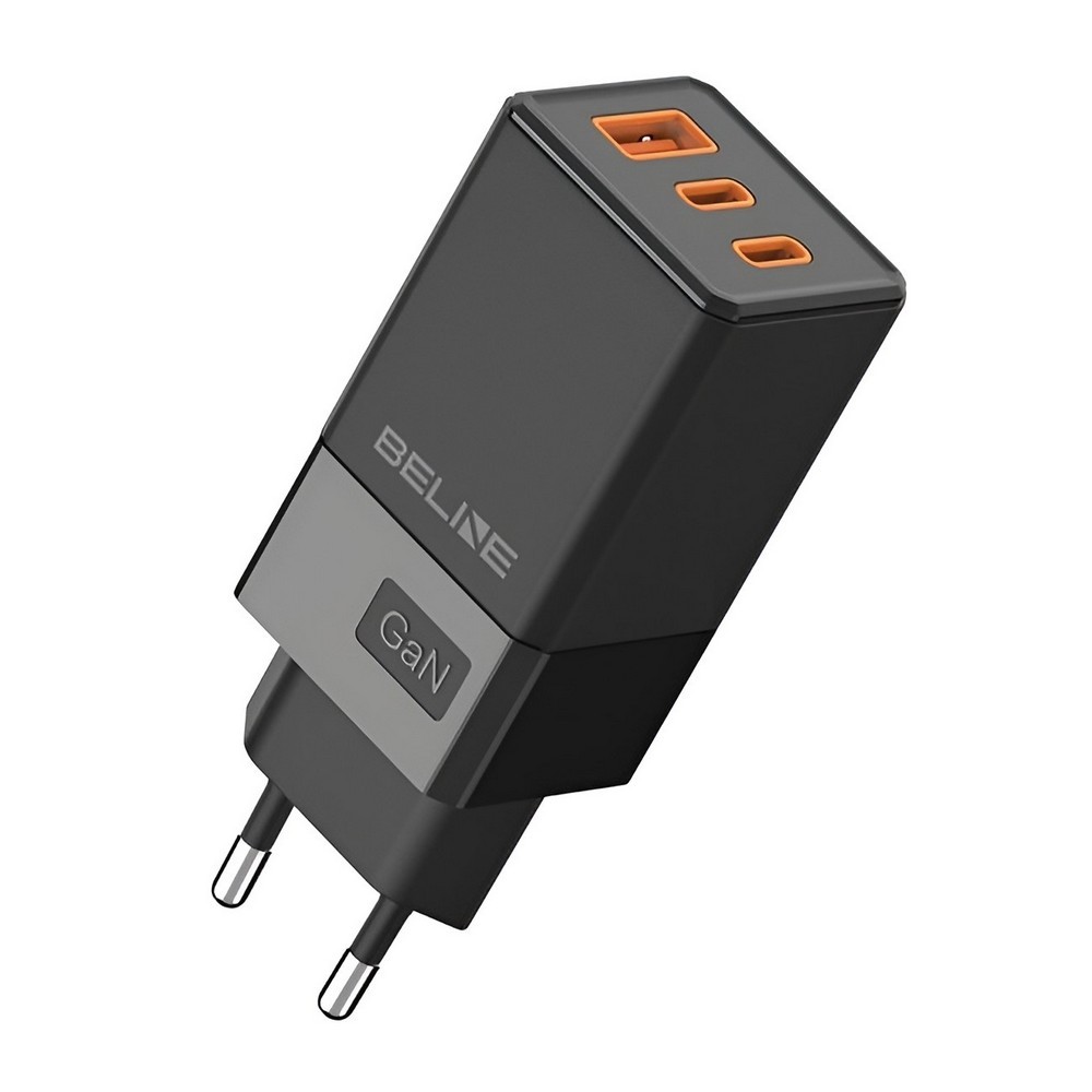 Beline  Charger 65W GaN 2xUSB-C +USB-A