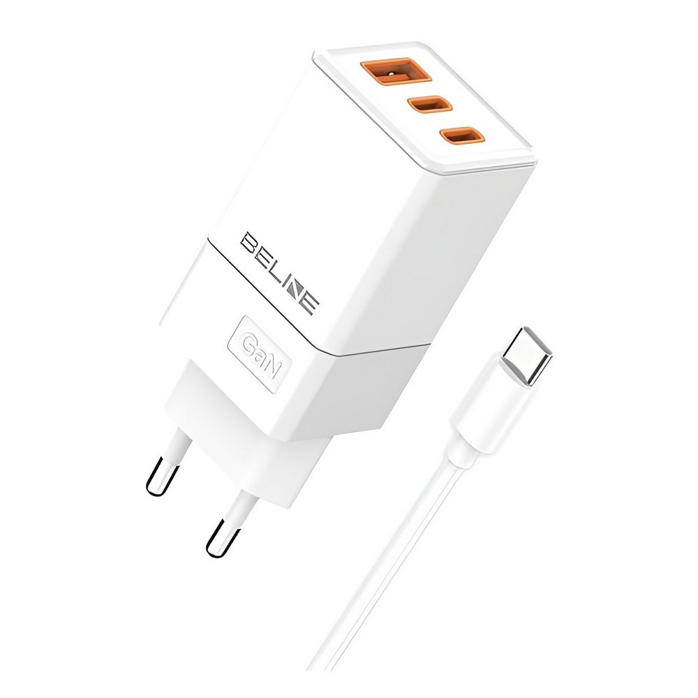 Beline  Charger 65W GaN 2xUSB-C +USB-A