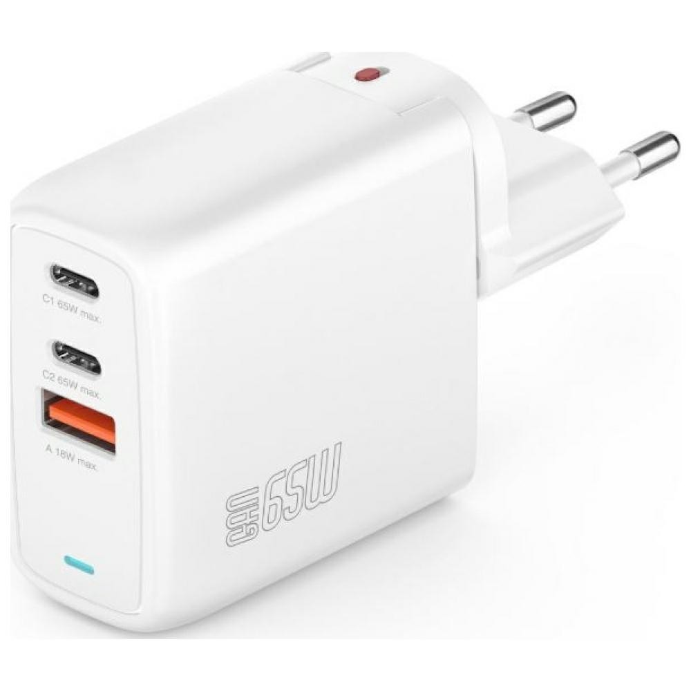 4smarts Charger Flex 65W 2xUSB- C