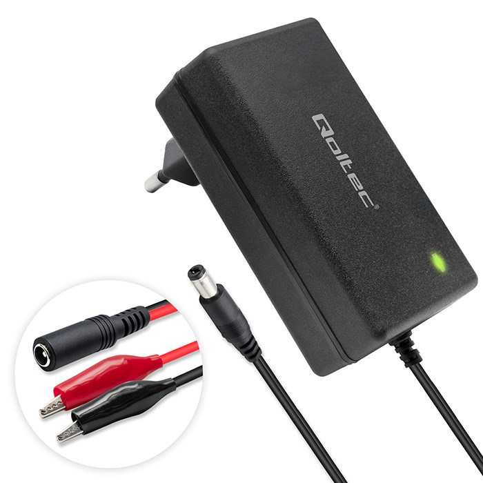 Qoltec Charger for AGM GEL STD