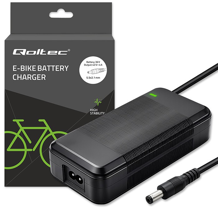 Qoltec Charger for ebike 36V 42V