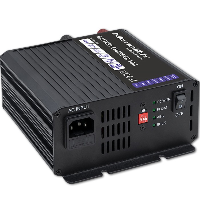 Qoltec  Charger for LiFePO4 AGM GEL