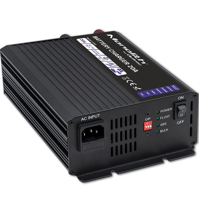 Qoltec Charger for LiFePO4 AGM GEL