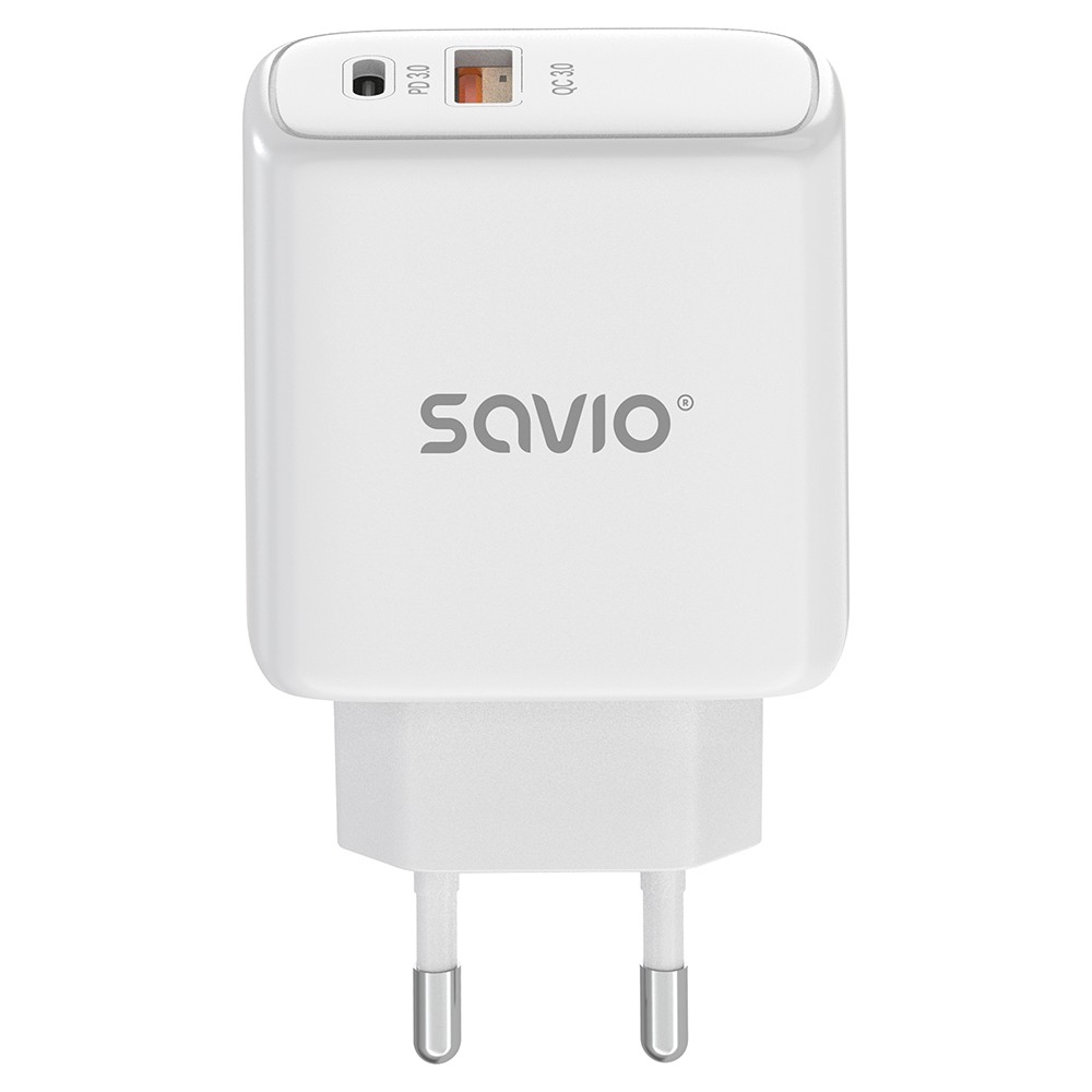 SAVIO Charger LA-12 20W white |