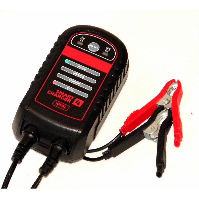 IDEAL Charger SMART 4, 6/12V, 4A