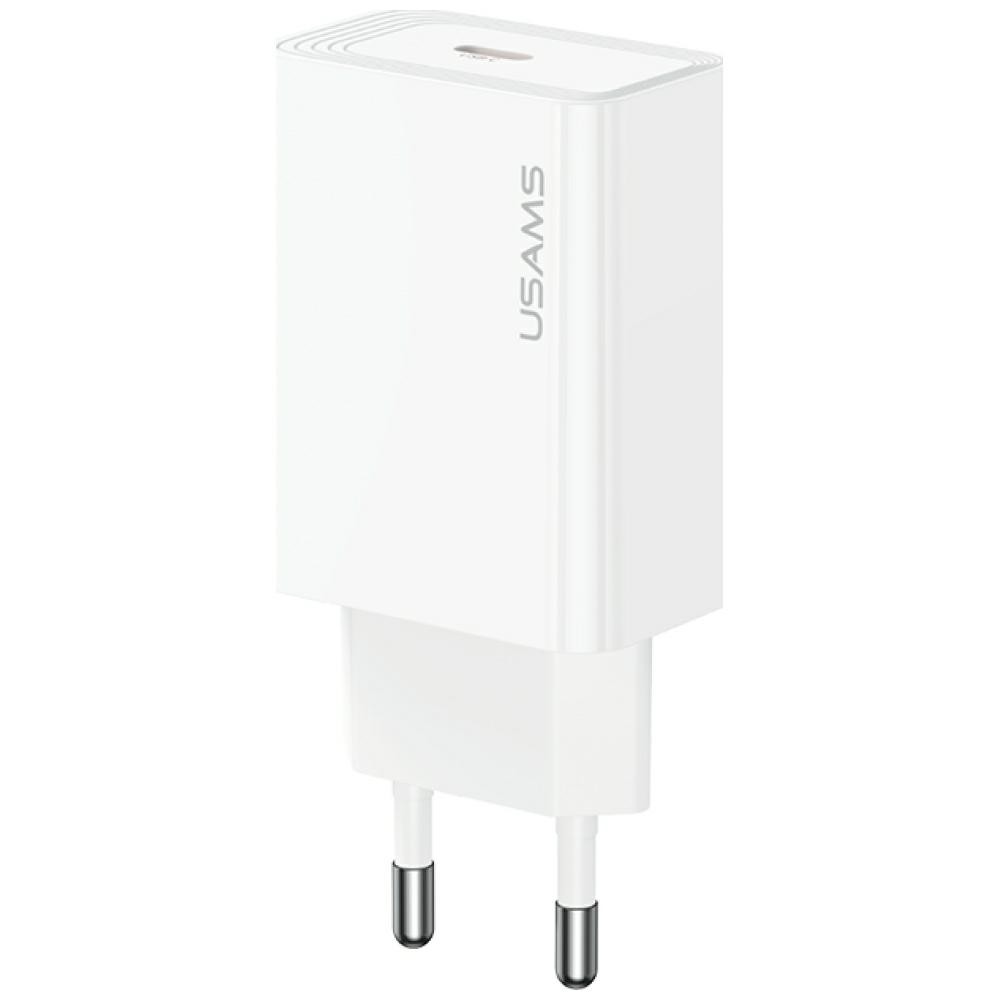 USAMS Charger T69 20W USB-C white