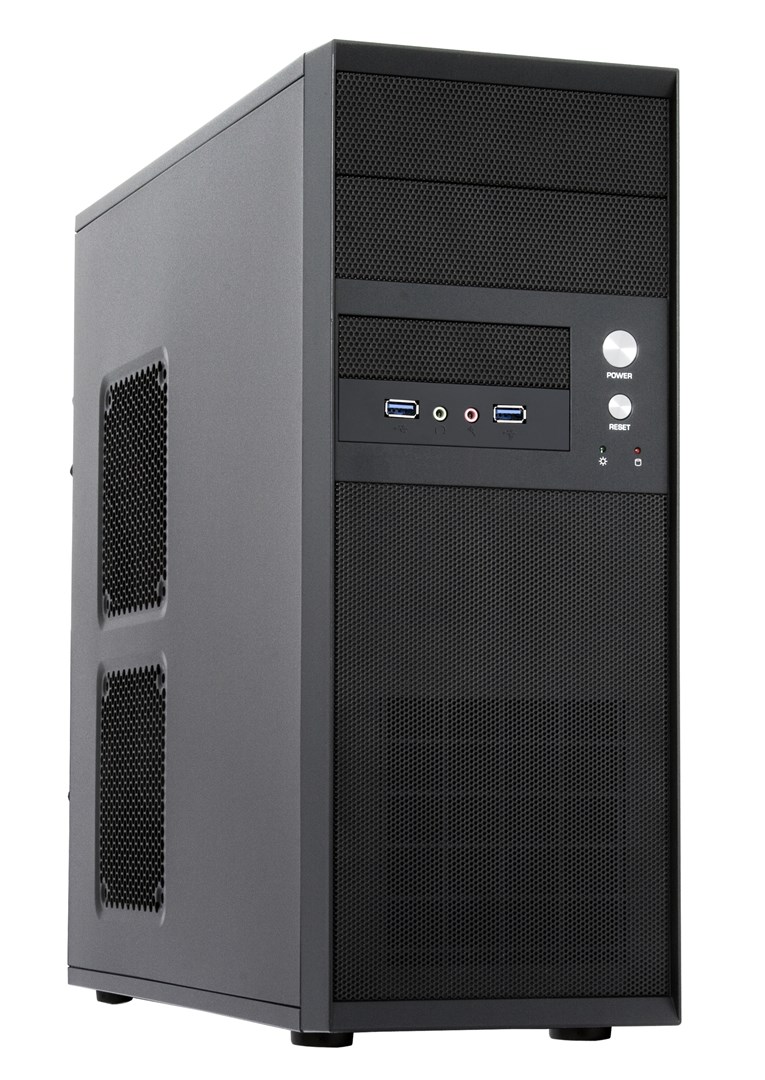 Chieftec  CQ-01B-U3-OP computer case Midi-Tower Black