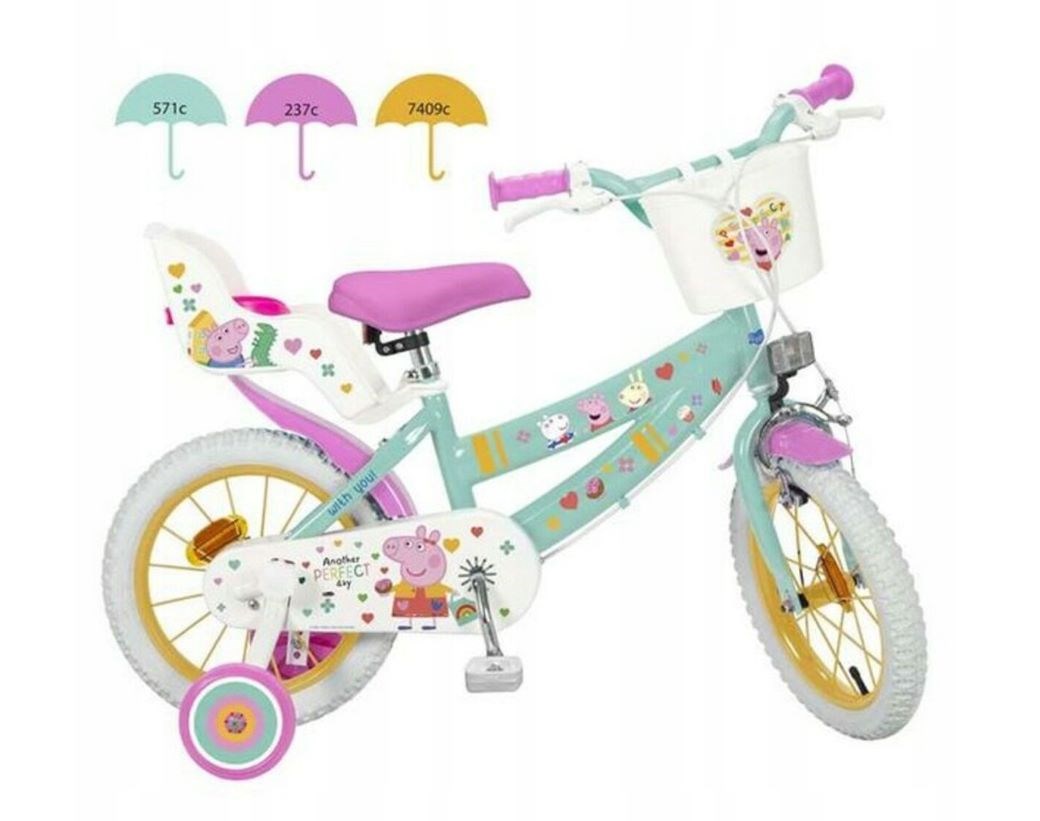 TOIMSA Children`s bicycle  12" Swinka Peppa
