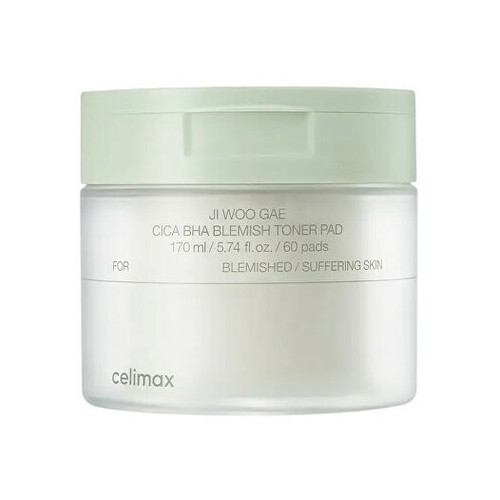 Celimax Cica BHA Blemish Toner Pad