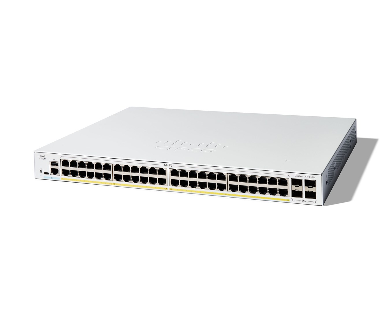 Cisco Catalyst 1200-48P-4X Smart Switch, 48