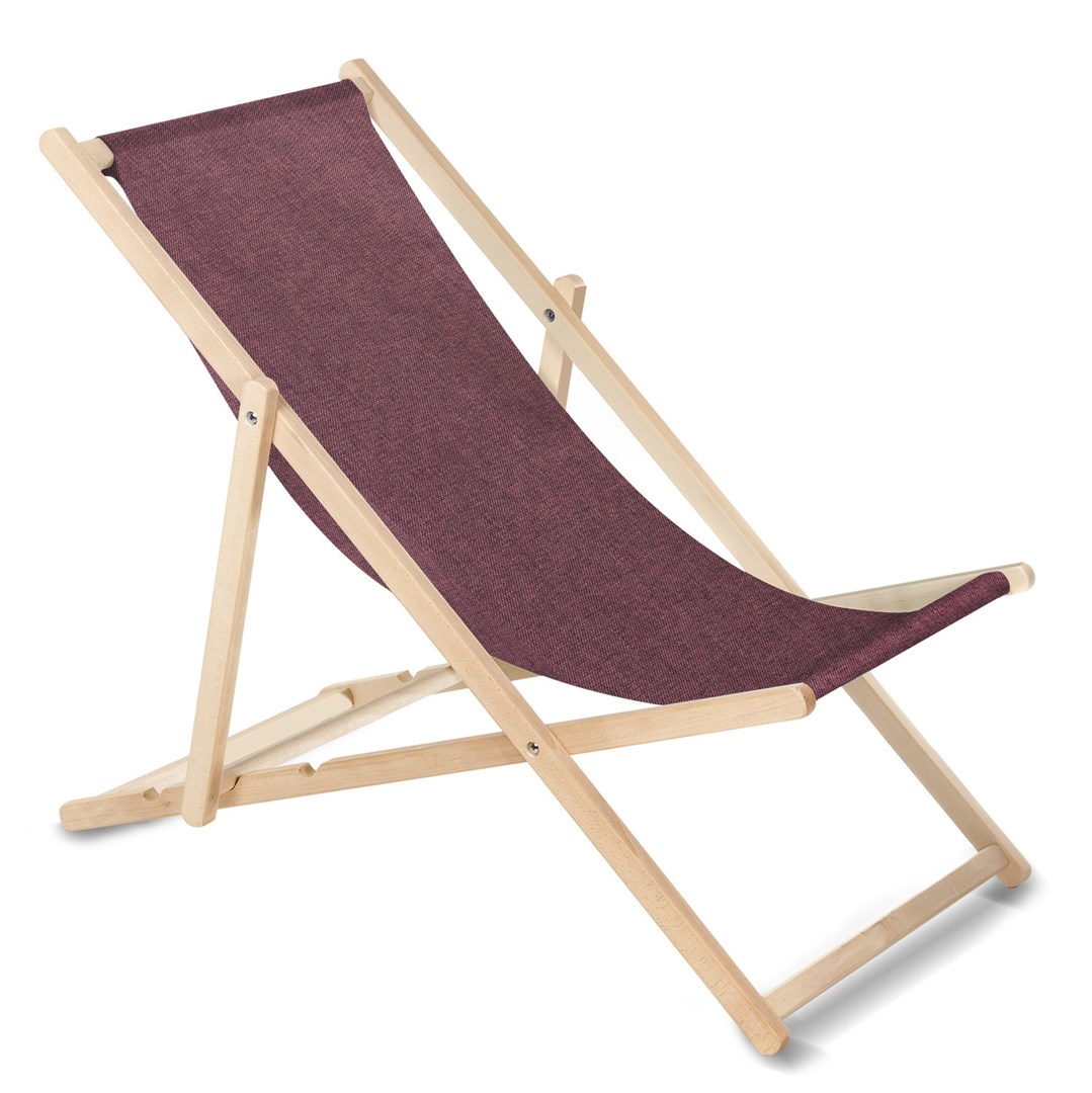GreenBlue Classic beech deckchair  GB183M Melange