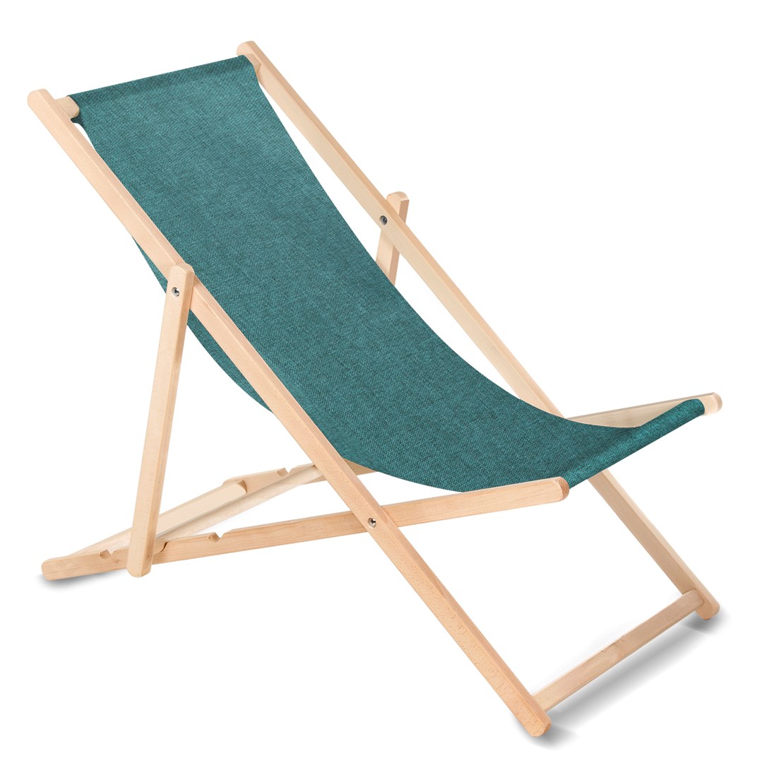 GreenBlue Classic beech deckchair  GB183M Melange