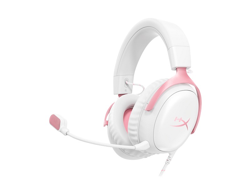 HyperX  Cloud III Gaming Headset white/pink