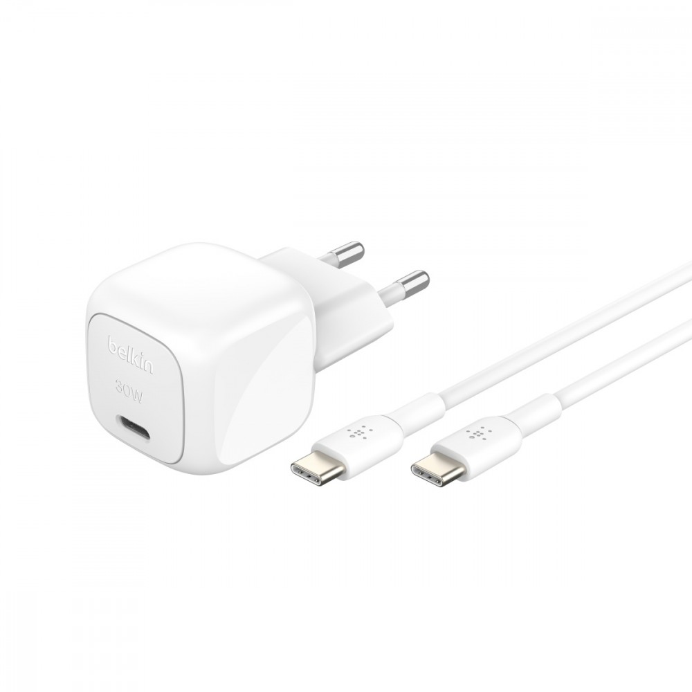 BELKIN  Compact USB-C Charger 30W +