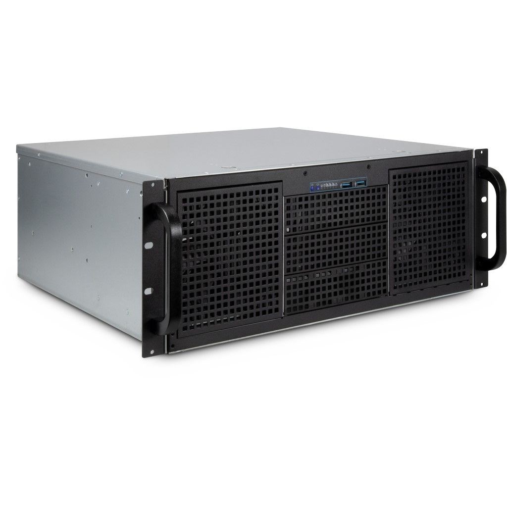 INTER-TECH Computer Case 4U Grey ATX