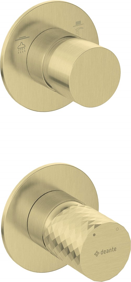 Deante Concealed shower mixer w/flow diverter