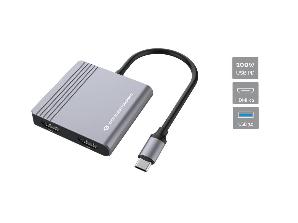 No name Conceptronic DONN13G laptop dock/port