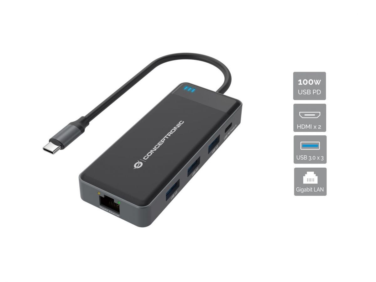 No name Conceptronic DONN14G laptop dock/port