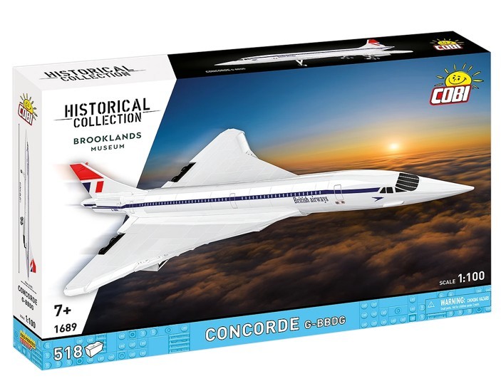 Cobi Klocki  Concorde G-BBDG Building Blocks