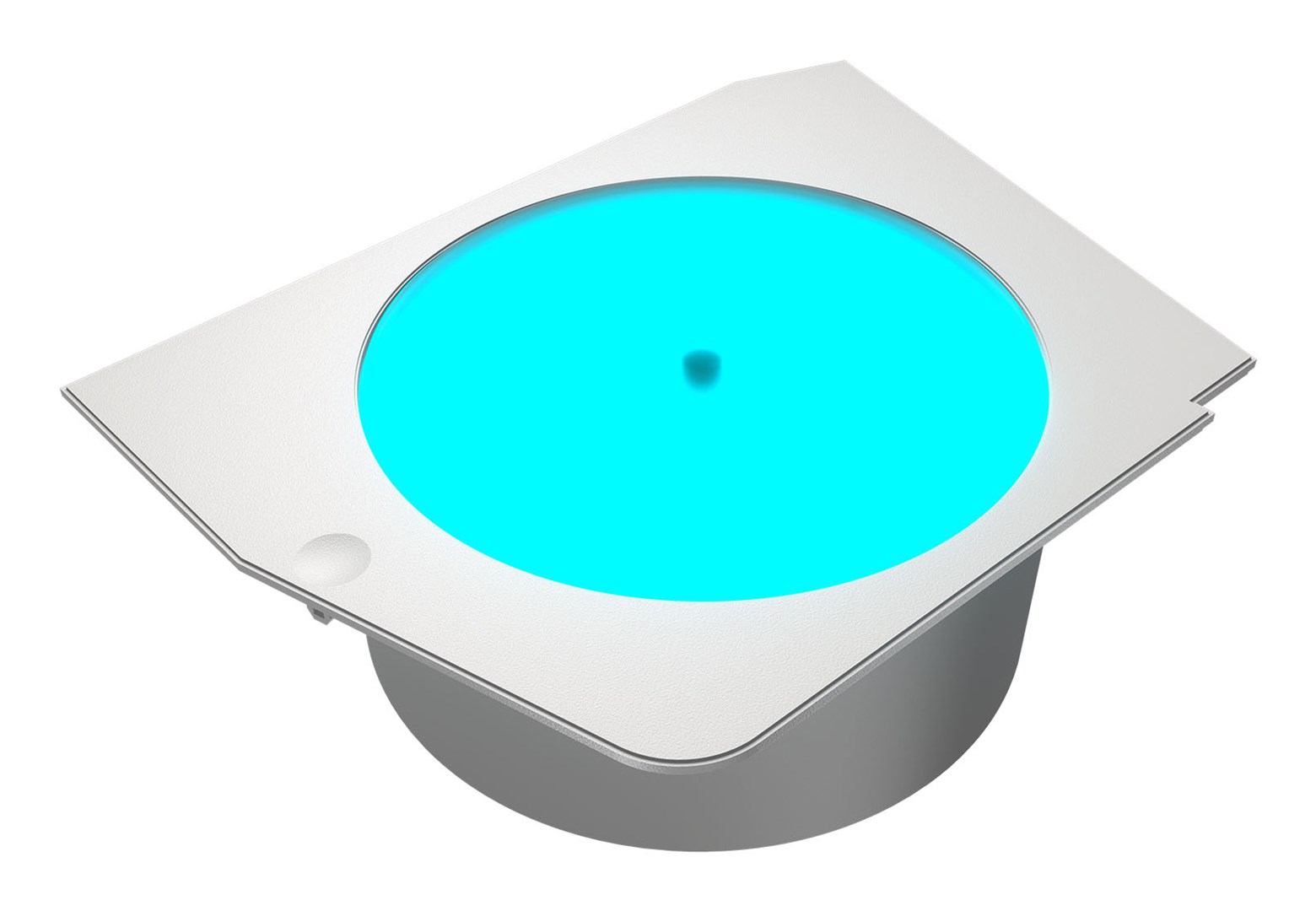 COUGAR illuminated hub for FV270, White