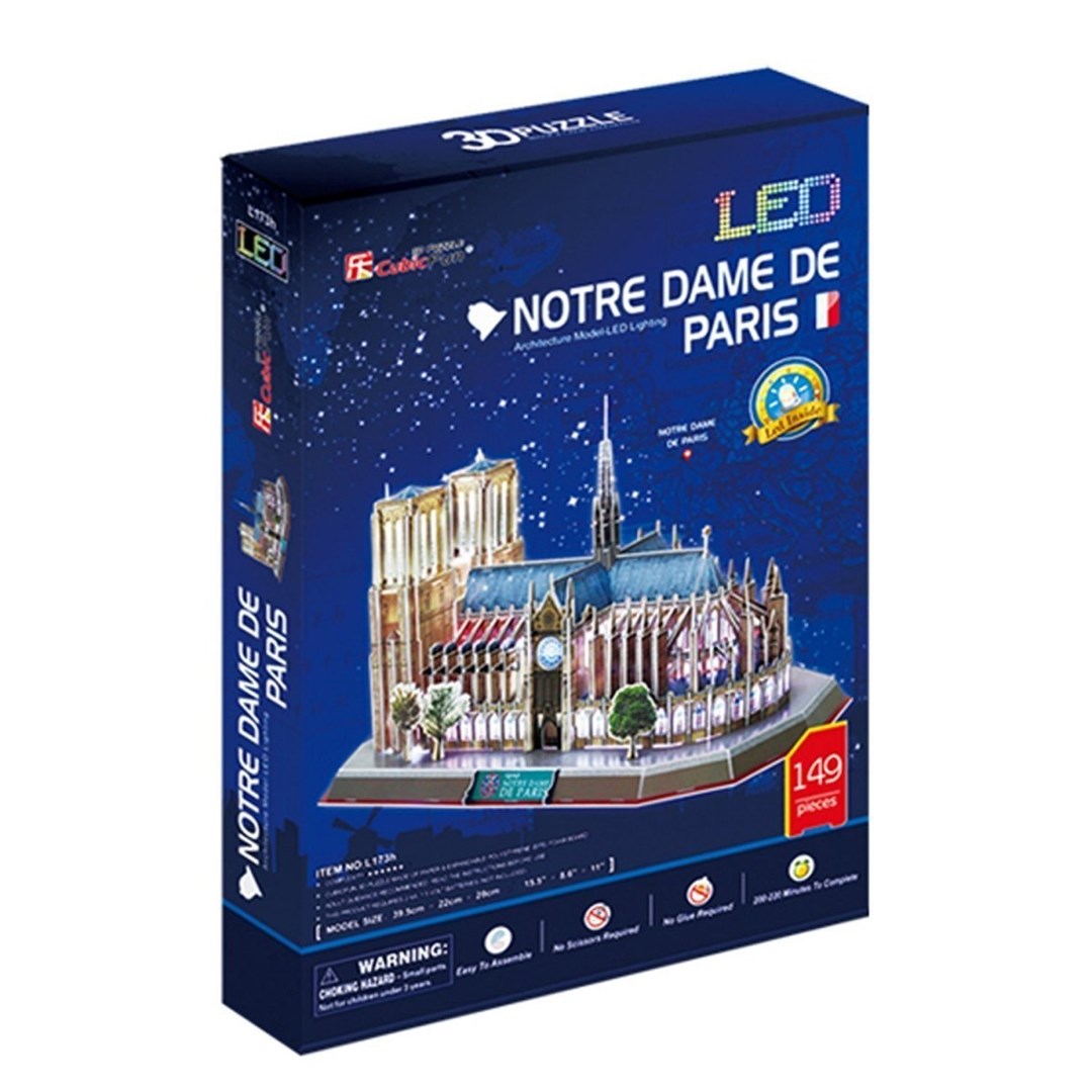 Cubic Fun  Puzzle 3D Notre Dame