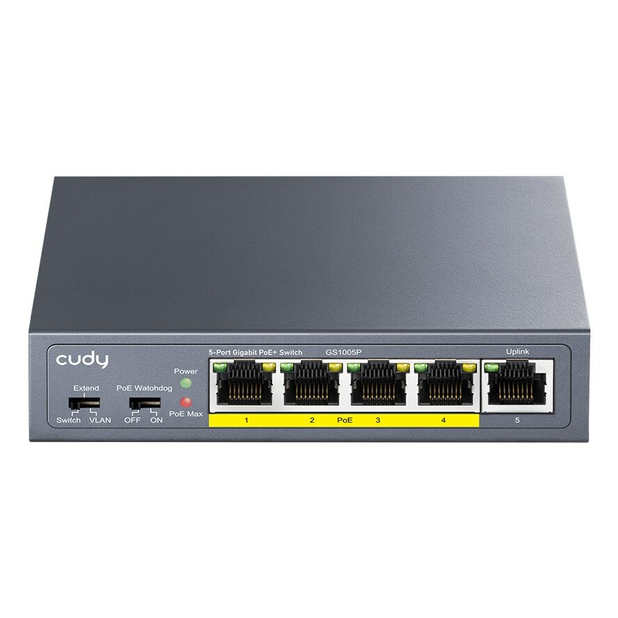 Cudy  GS1005P network switch Unmanaged Gigabit