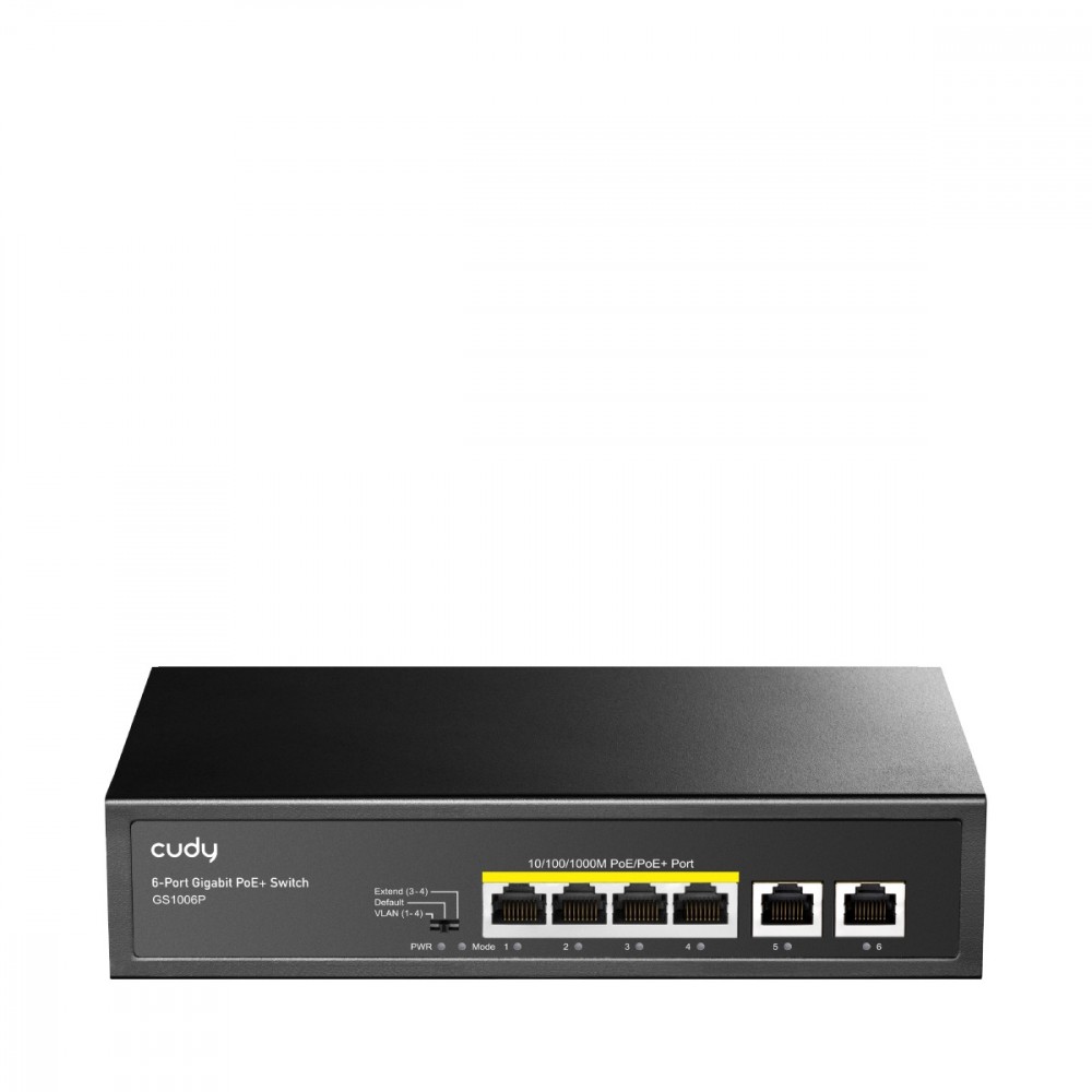 Cudy   GS1006P 6-Port Gigabit PoE+ Switch