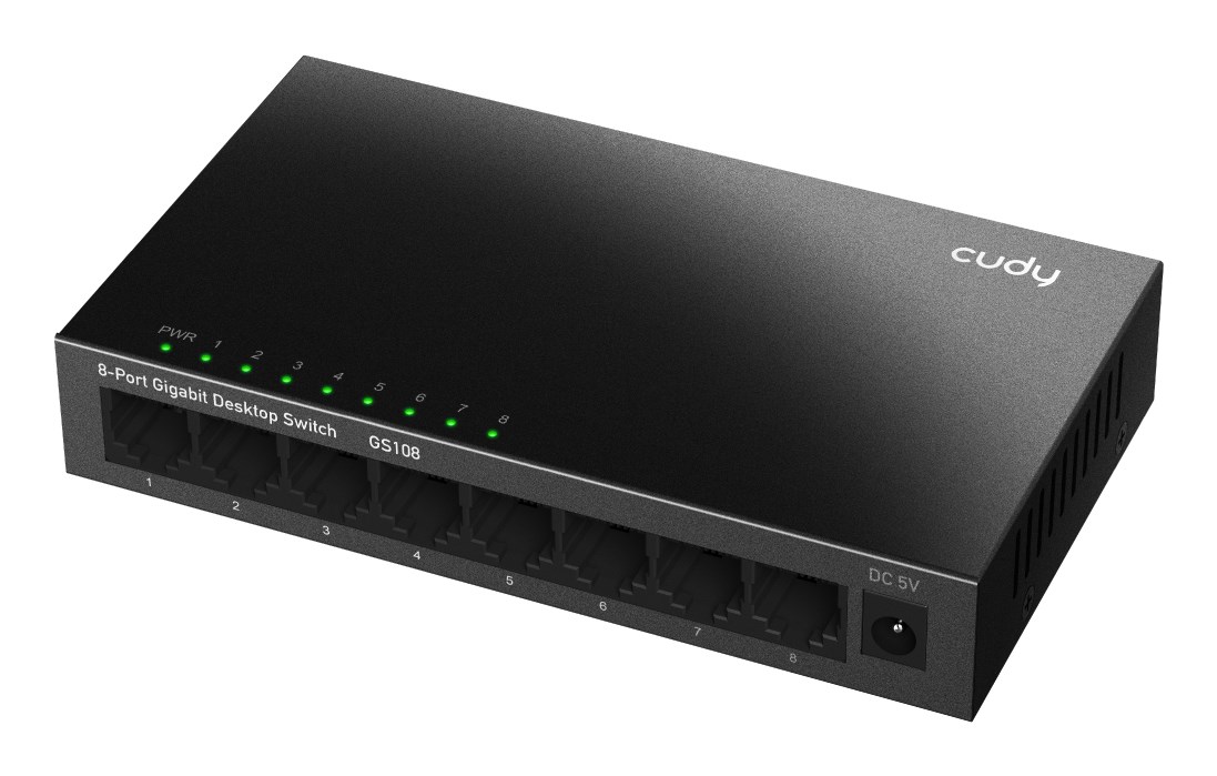 Cudy  Switch GS108 8xGE Metal Case