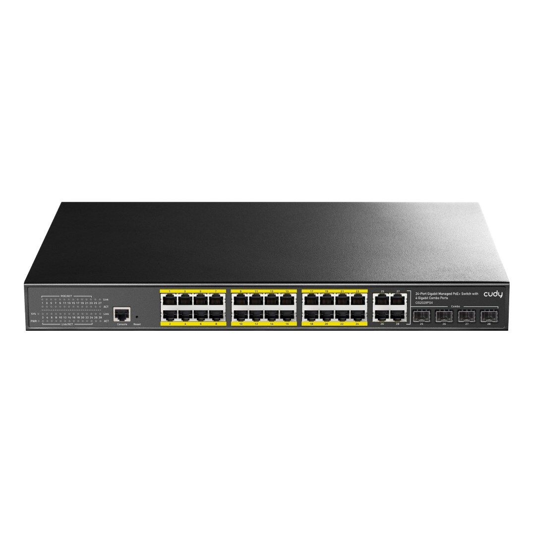Cudy GS2028PS4 Managed L2 Gigabit Ethernet