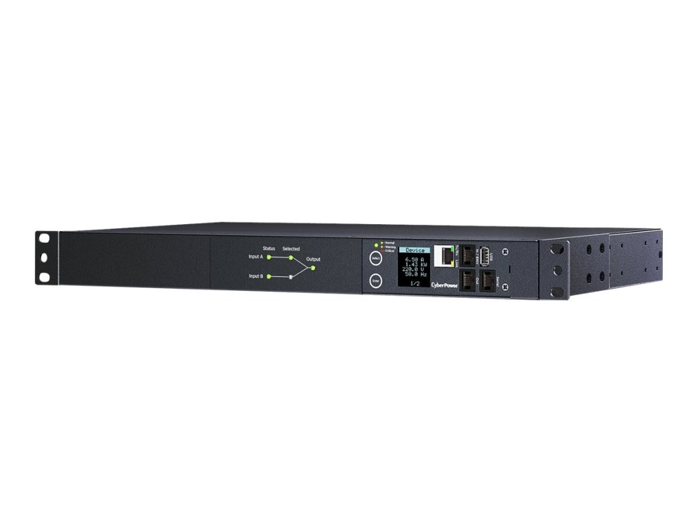 CyberPower  ATS PDU44005 Rack1U,16A, 2xC20