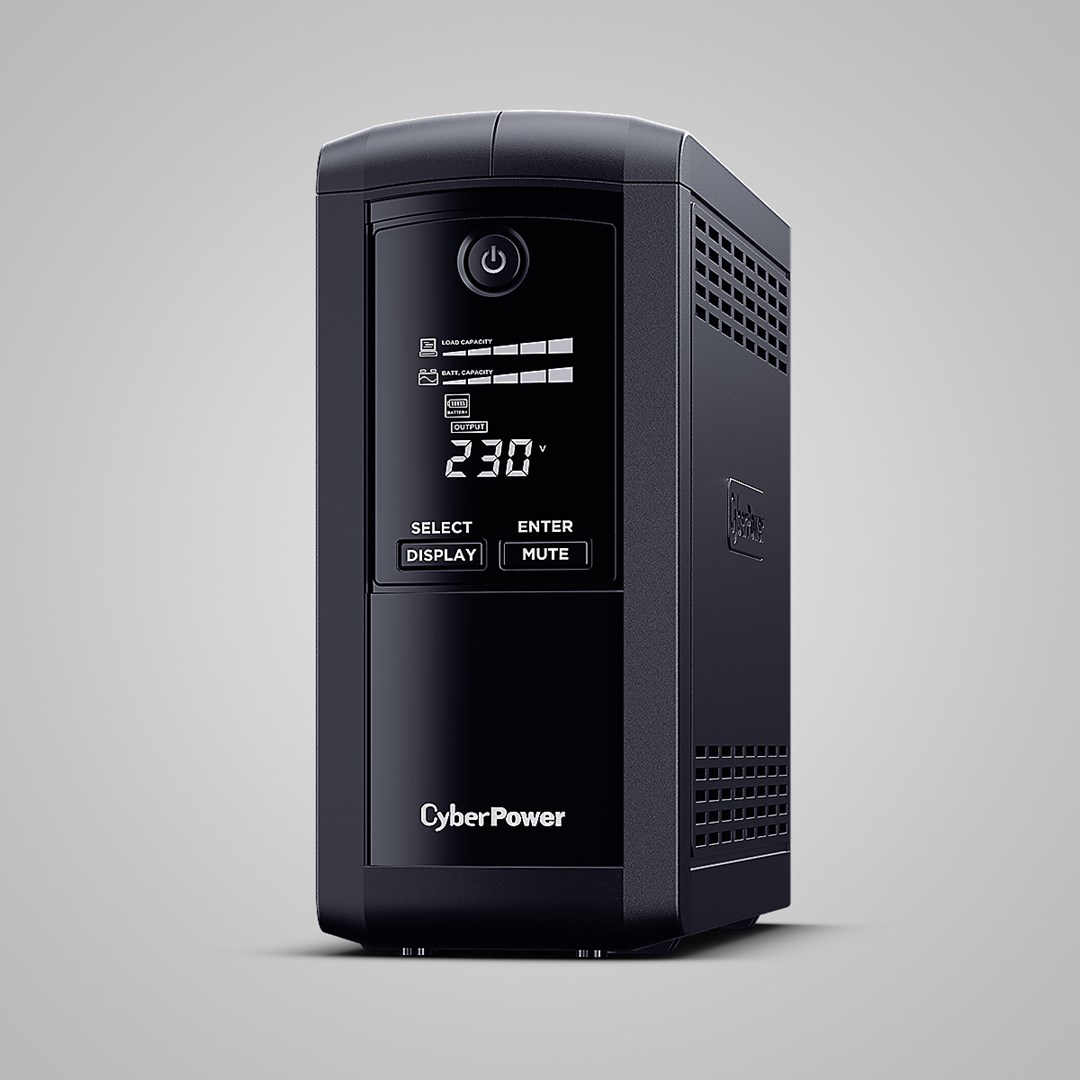 CyberPower  UPS VP1000ELCD-FR 1000VA/550W/4xFR,AVR,LCD/RJ45