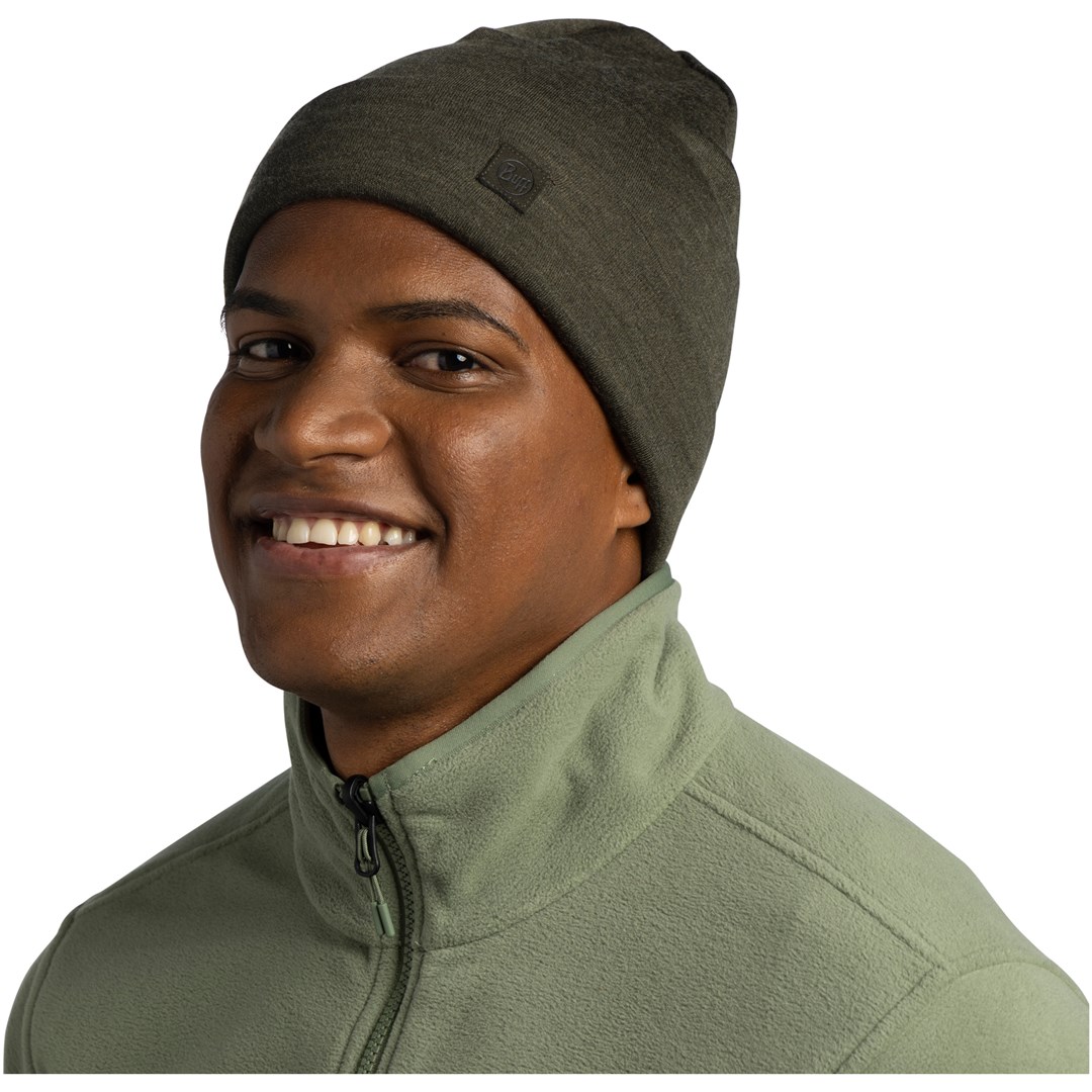 Buff Czapka  MERINO HEAVYWEIGHT BEANIE SOLID