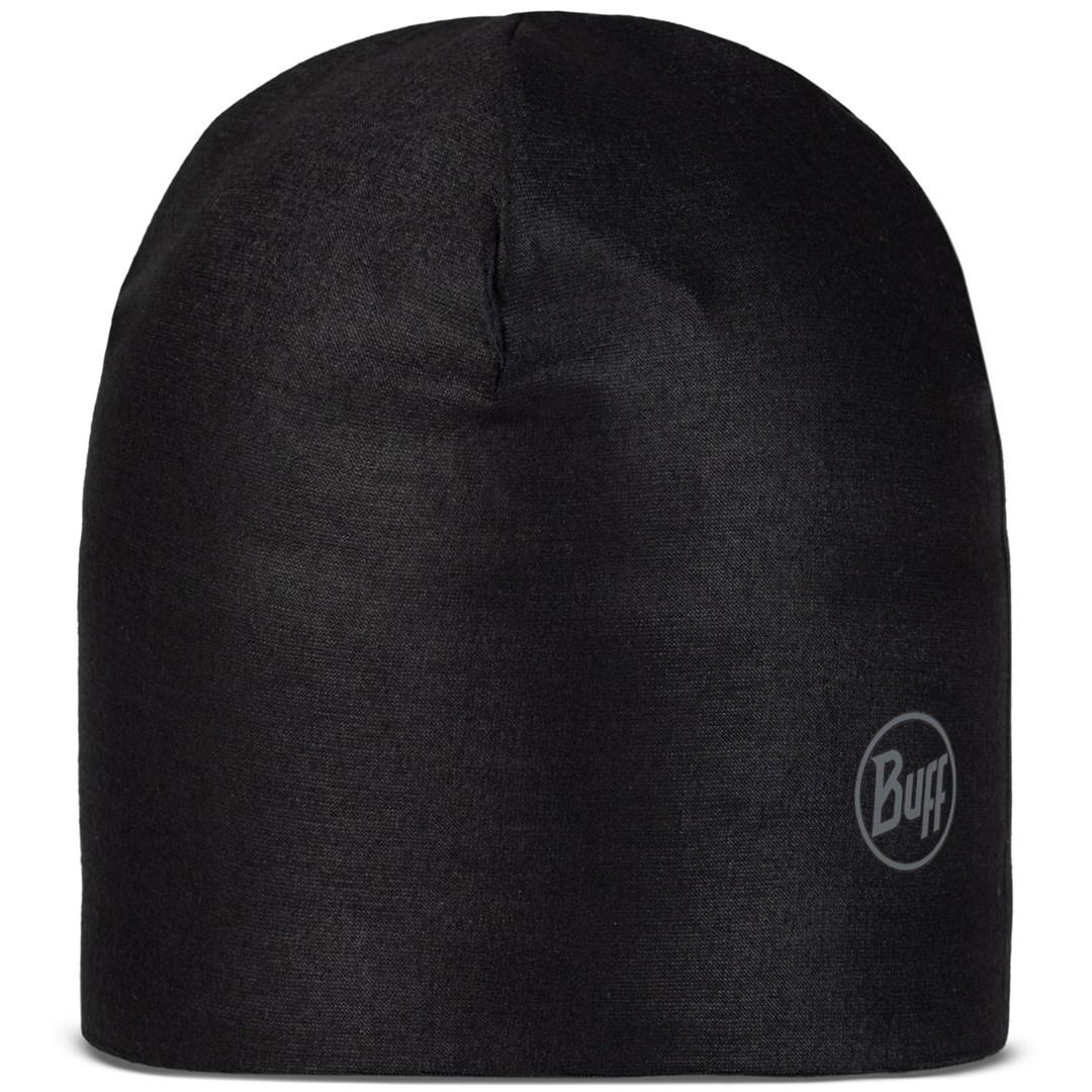 Buff Czapka THERMONET® BEANIE SOLID BLACK