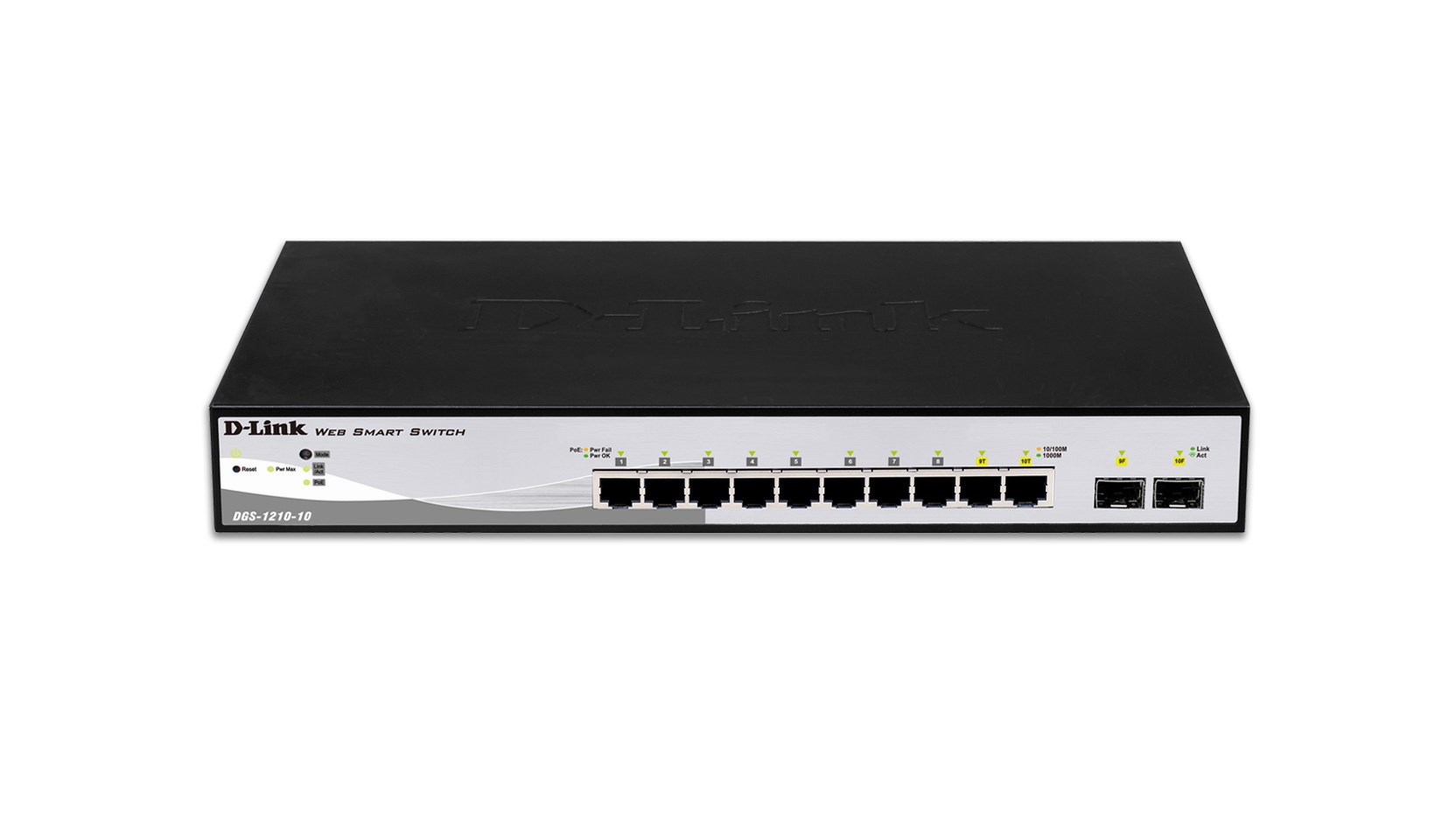 D-Link  Switch DGS-1210-10 Smart 8xGE 2xSFP