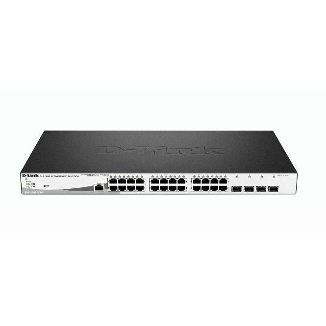 D-Link Switch DGS-1210-28MP 24GE PoE+ 4SFP