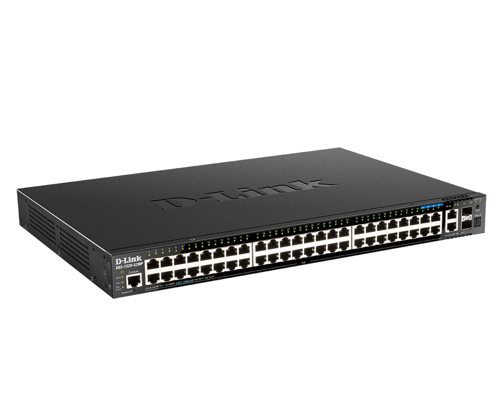 D-Link DGS-1520-52MP/E network switch Managed L3
