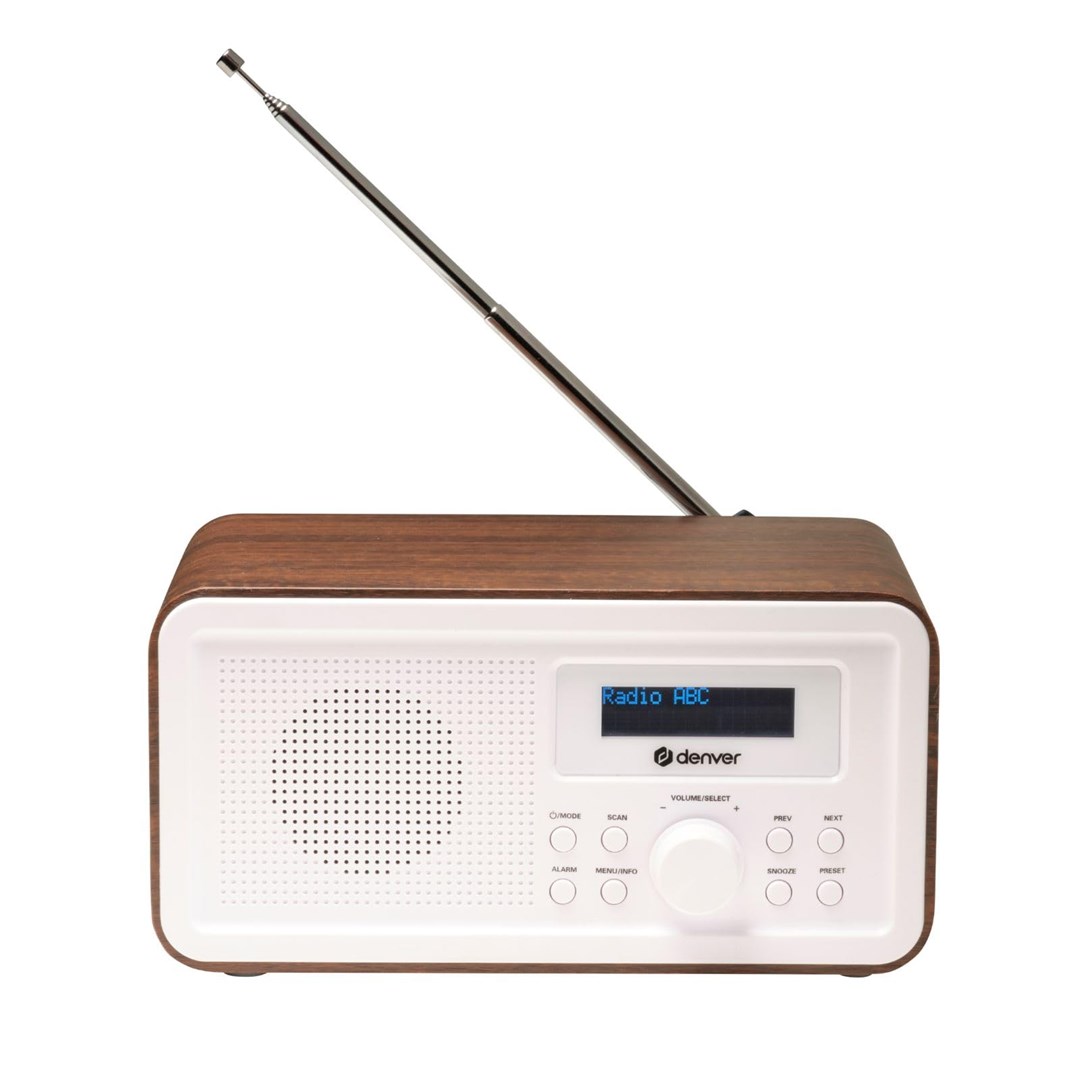 Denver DAB+/FM Radio DAB-30DW dark wood