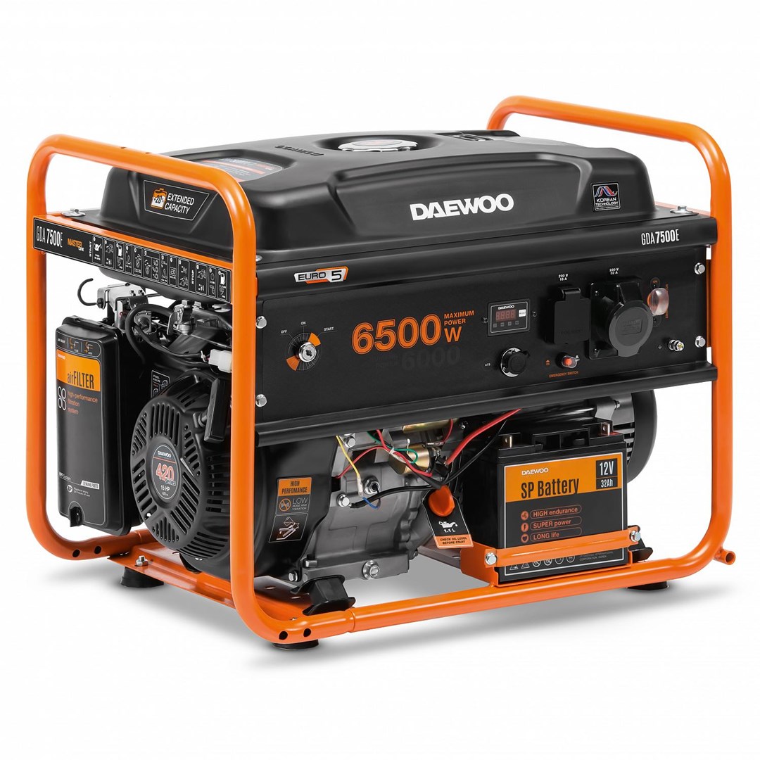 Daewoo GDA 7500E engine-generator 6500 W