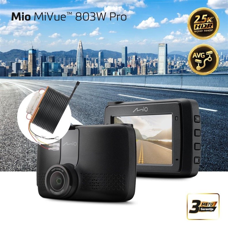 MIO DASH CAM MIVUE 803W PRO