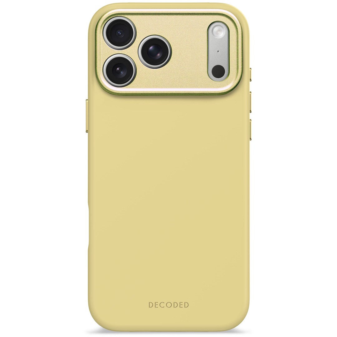 No name Decoded Silicone Backcover Apple