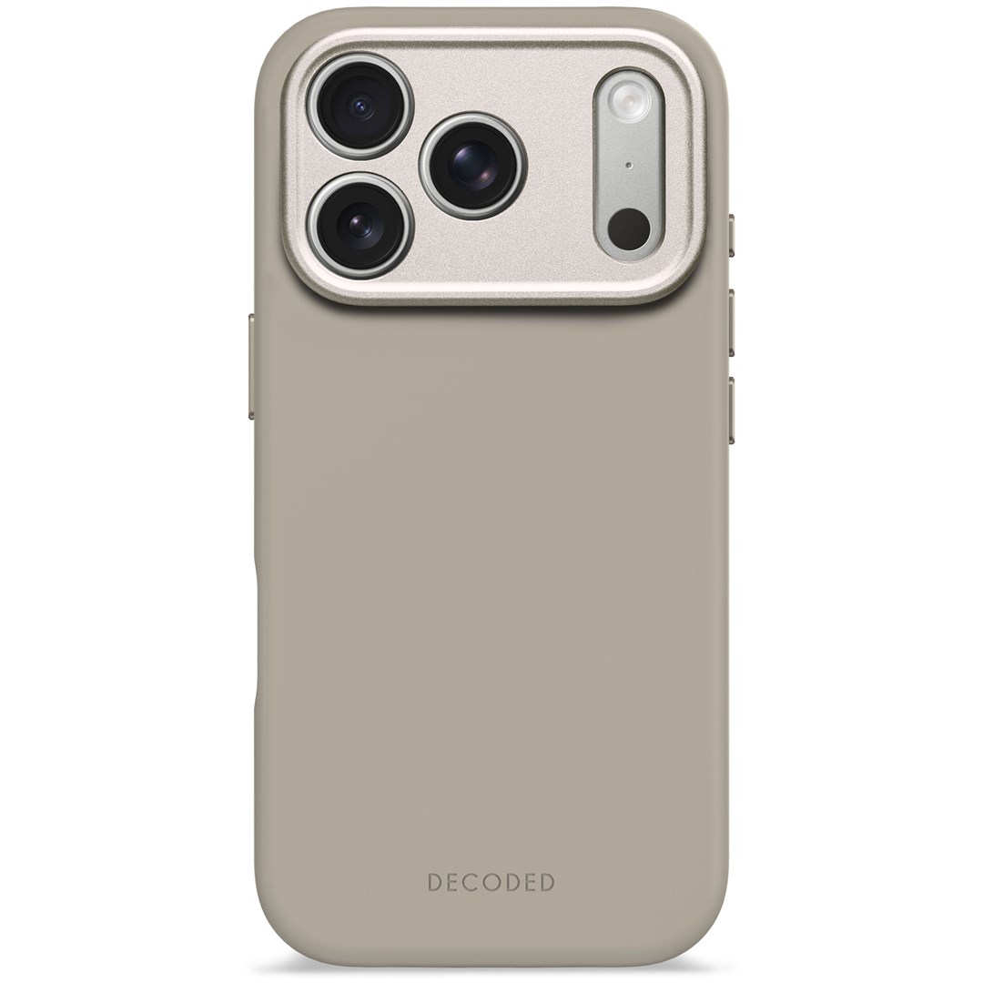 No name Decoded Silicone Backcover Apple