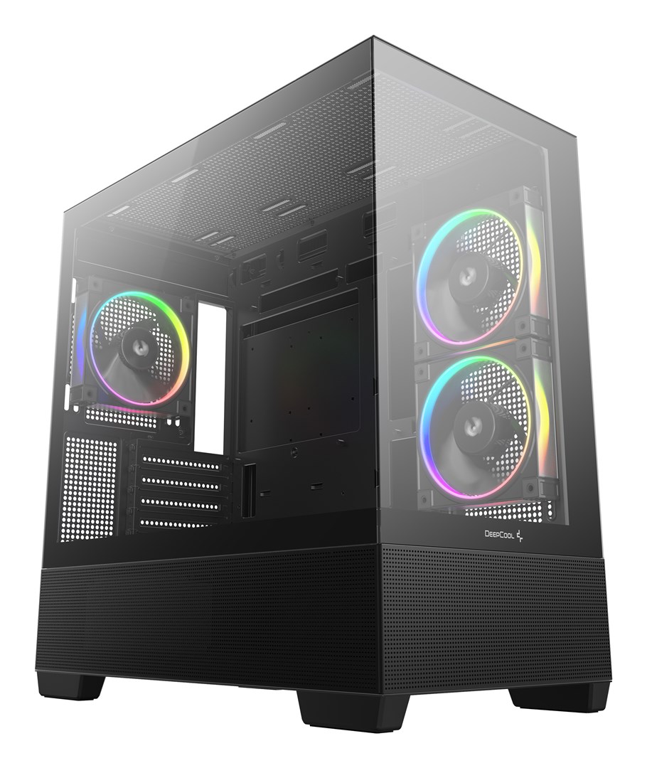 DEEPCOOL  CG380 3F Midi Tower Black